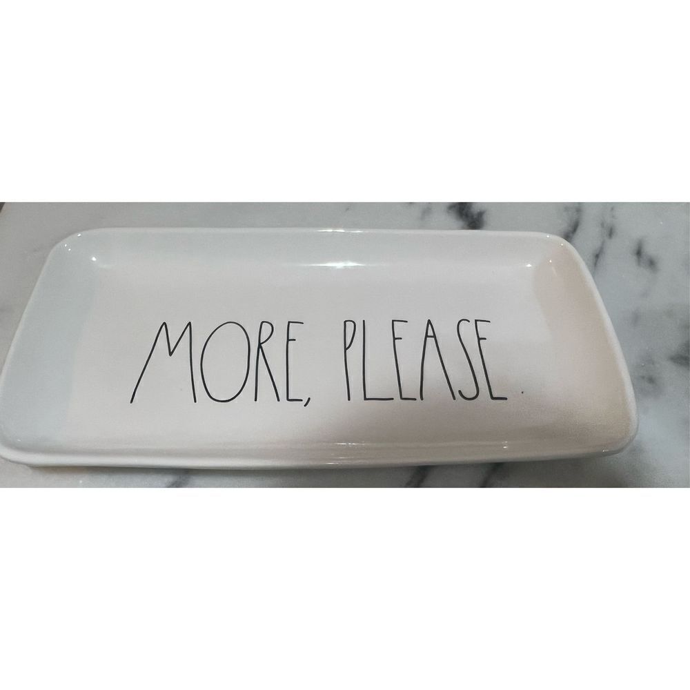 RAE DUNN MORE PLEASE PLATTER
